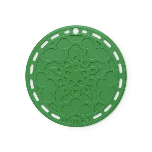 Le Creuset Heritage French Silicone Trivet 20cm - Bamboo Green